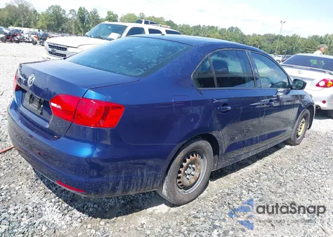 2014 Volkswagen Jetta 2.0L S из США, поврежденный, VIN 3VW2K7AJ6EM313560